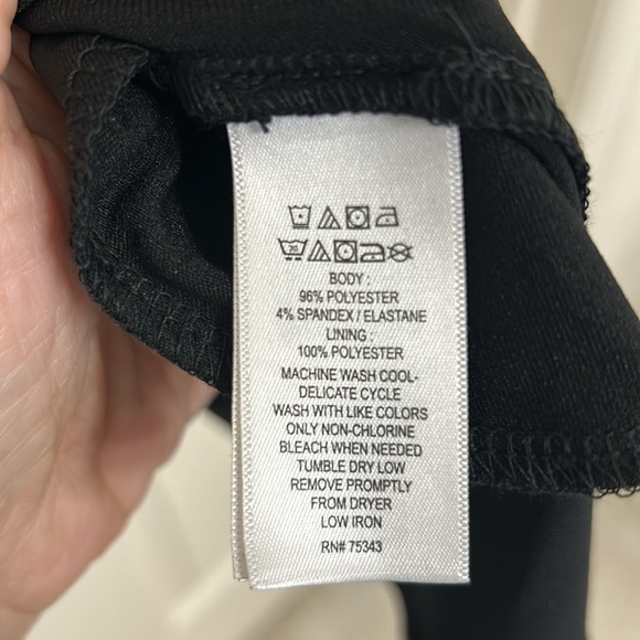 Nicole Miller New York A-line Small little black dress - Picture 9 of 9